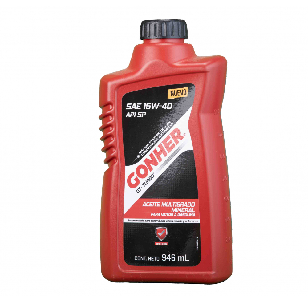 Aceite para motor Gonher SAE 15W-40 API SP (946 ml)