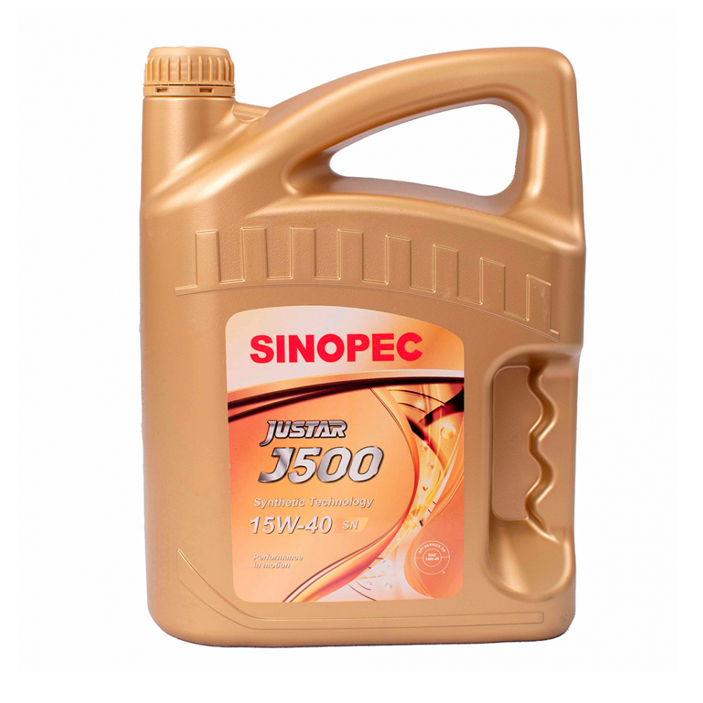 Aceite para motor Sinopec J500 15W-40 (4 L)