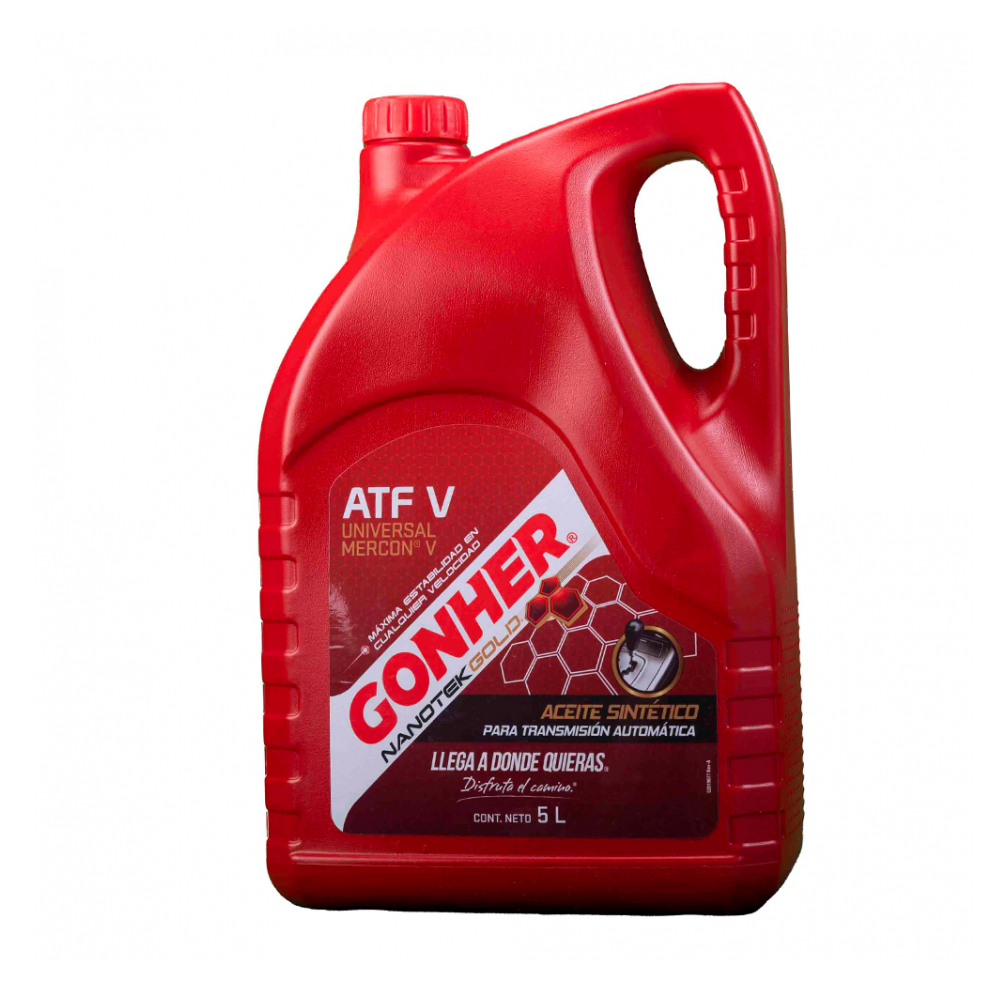 Aceite sintético para transmisión automática Gonher ATF Mercon V CJ (5 L)