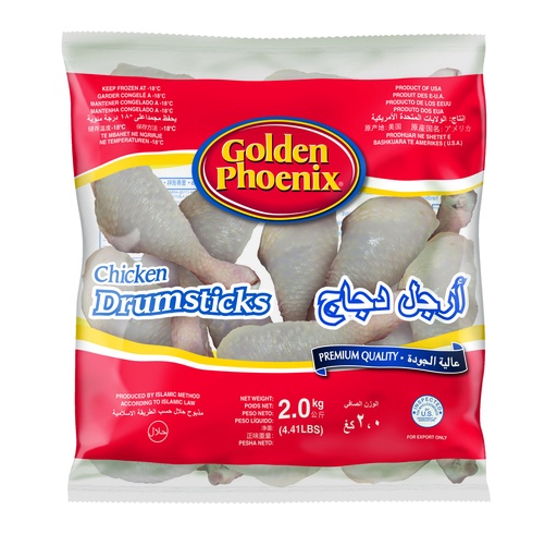 Paquete de Muslos de Pollo Golden Phoenix (2 kg)